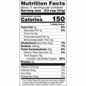 CRUNCH’N MUNCH BUTTERY TOFFEE POPCORN WITH PEANUTS 10oz.(283g)PACK OF 12