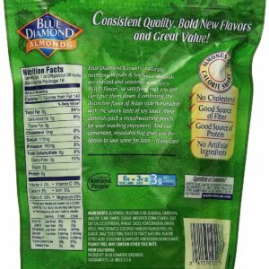 BLUE DIAMOND ALMONDS BOLD WASABI & SOYSAUCE FLAVORED 16oz.(454g)PACK OF 6