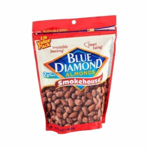 BLUE DIAMOND ALMONDS SMOKEHOUSE 16oz.(454g) PACK OF 6