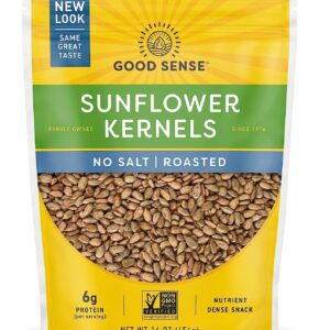 GOOD SENSE SUNFLOWER KERNELLS SALTED ROASTED 16oz.(454g) PACK OF 6