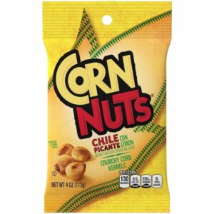 CORN NUTS CHILE PICANTE CON LIMON CRUNCHY CORN KERNELS 4oz.(113g)PACK OF 12