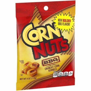 CORN NUTS RANCH BBQ CRUNCHY CORN KERNELS 4oz.(113g) PACK OF 12