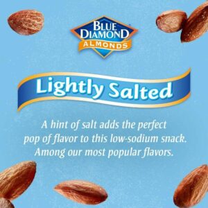 BLUE DIAMOND ALMONDS LIGHTLY SALTED 6OZ.(170 G) PACK OF 6