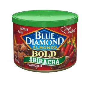 BLUE DAIMOND ALMONDS BOLD SRIRACHA 6OZ.(170g) PACK OF 6