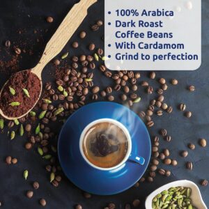 CAFE NAJJAR COFFEE SELECTİON WITH CARDAMOM %100 ARABICA 15.87 OZ. PACK OF 6