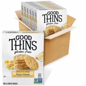 GOOD THINS GLUTEN FREE THREE CHEESE 3.5OZ(100 G) PACK OF 6