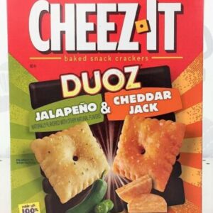 CHEZZ IT DUOZ JALAPENO&CHEDDAR JACK BAKED SNACK CRACKERS 12.4oz(351g)