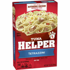 Betty Crocker Tuna Helper, Tetrazzini, Spaghetti & Creamy Sauce Mix,7.3 oz(206G)