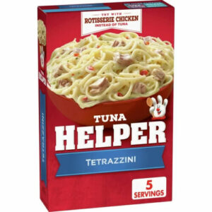 Betty Crocker Tuna Helper, Tetrazzini, Spaghetti & Creamy Sauce Mix,7.3 oz(206G)