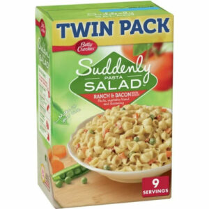 Betty Crocker Suddenly Pasta Salad, Ranch & Bacon, 15 oz,Twin Pack(425 G)