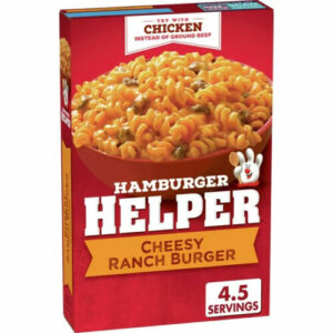 Hamburger Helper, Cheesy Ranch Burger, 5.9 oz box (167 G)