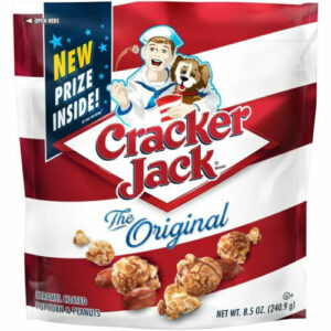 CRACKER JACK THE ORIGINAL PRIZE INSIDE! 8½OZ.(240.9g)PACK OF 12