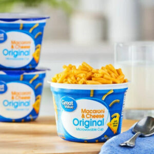 Great Value Original Macaroni & Cheese, 2.05 oz, 8 count (465 g)