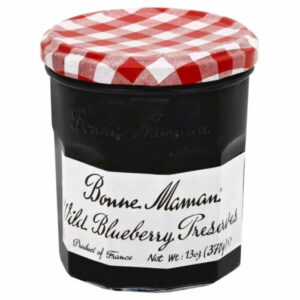 Bonne Maman Wild Blueberry Preserves 13 oz Jar (370 G)