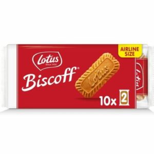 LOTUS BISCOFF AIRLINE SIZE SNACK PACKS 10X2P 8.8 OZ(250G) PACK OF 6