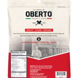 OBERTO HOT LINKS SMOKED SAUSAGES 5 oz. SPECIALTY MEATS PACK OF 6